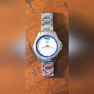 Silver Bedazzled Florida Gators Ladies Watch ⌚️